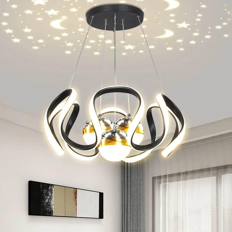 Modern Stylish Lustre LED Chan - Light Switch recension och pris