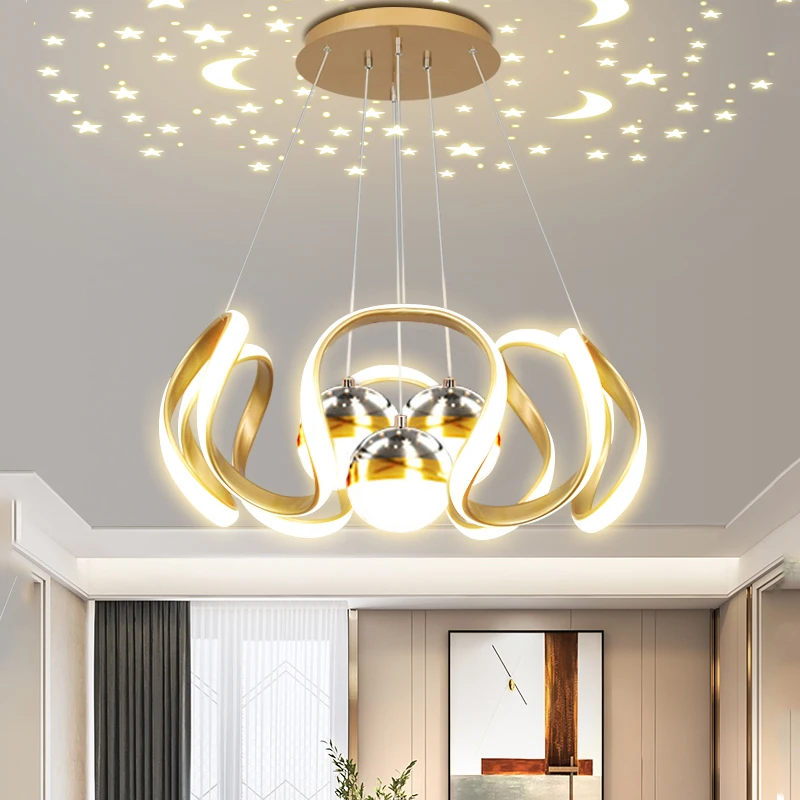 Modern Stylish Lustre LED Chan - Light Switch recension och pris