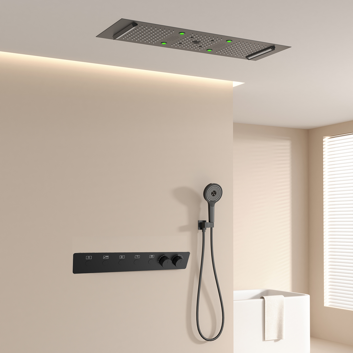 300*900mm  Bathroom Ceiling LE - Faucet recension och pris