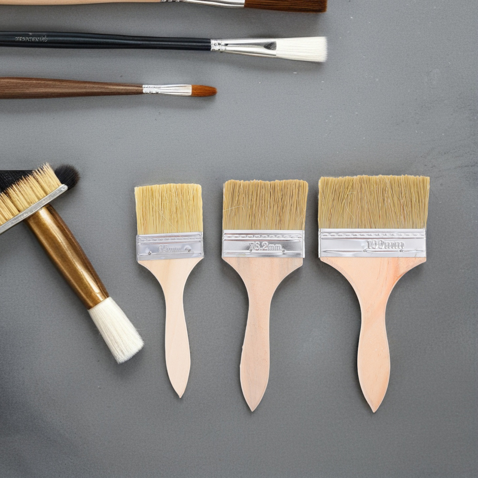 3Pcs Thickened Wooden Handle P - Home Improvement Fence recension och pris