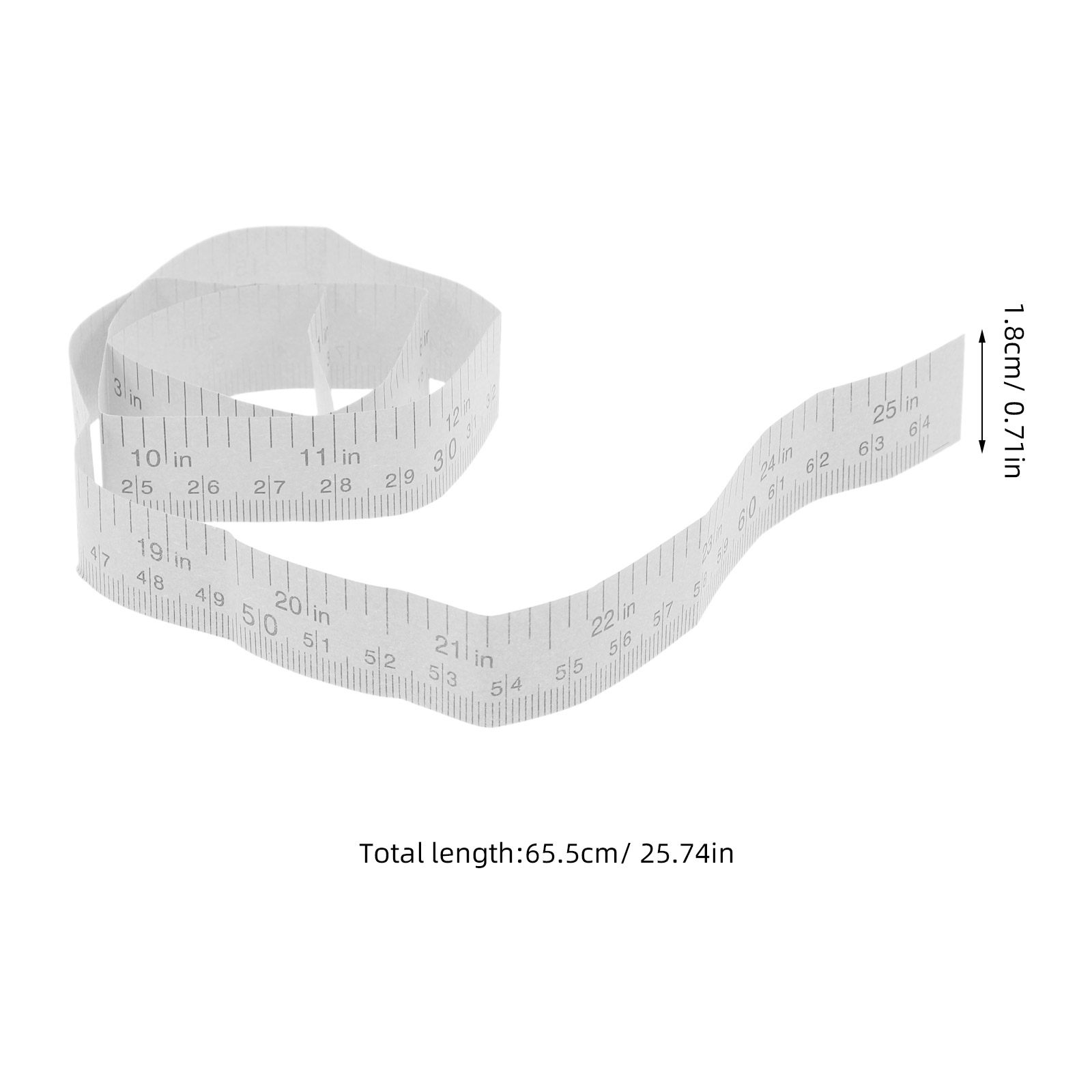 Paper Measuring Tape Core 64Cm - Tape Measure recension och pris